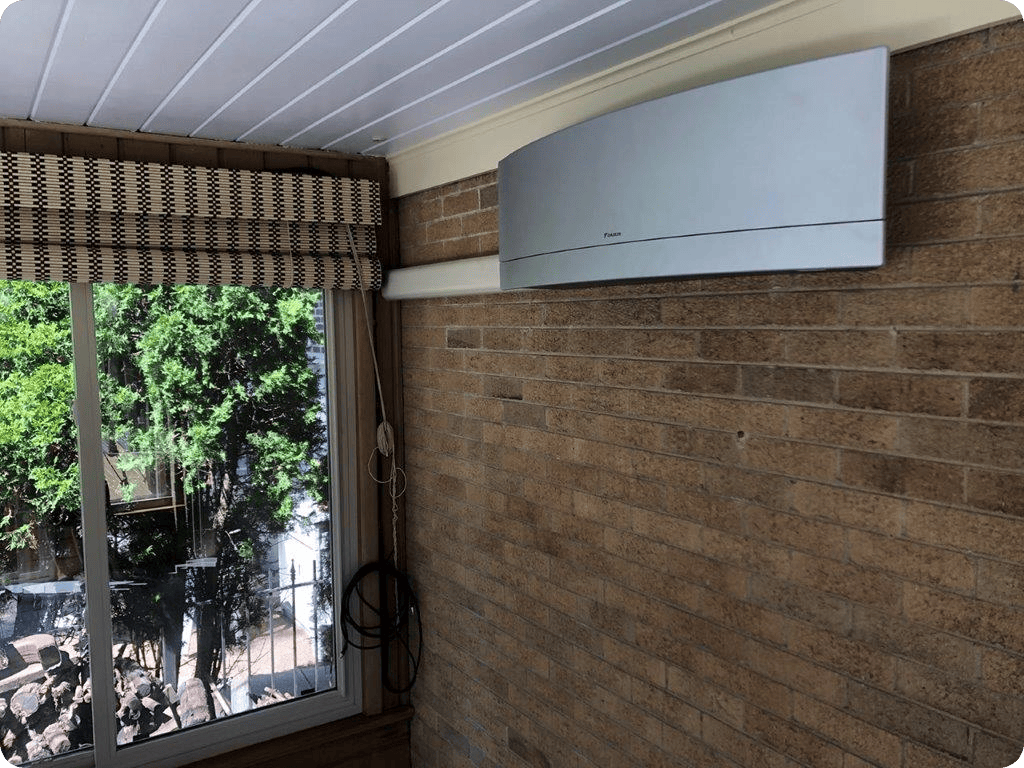 This Daikin Ductless Mini Split Was Perfect For The Sunroom